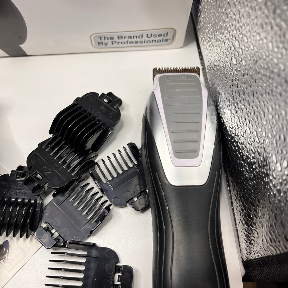 Wahl‎ Deluxe Chrome Pro Corded Hair Clipper Kit *USED - Picture 3 of 13